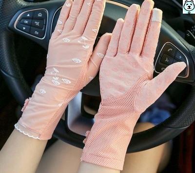 单手套女款薄图片