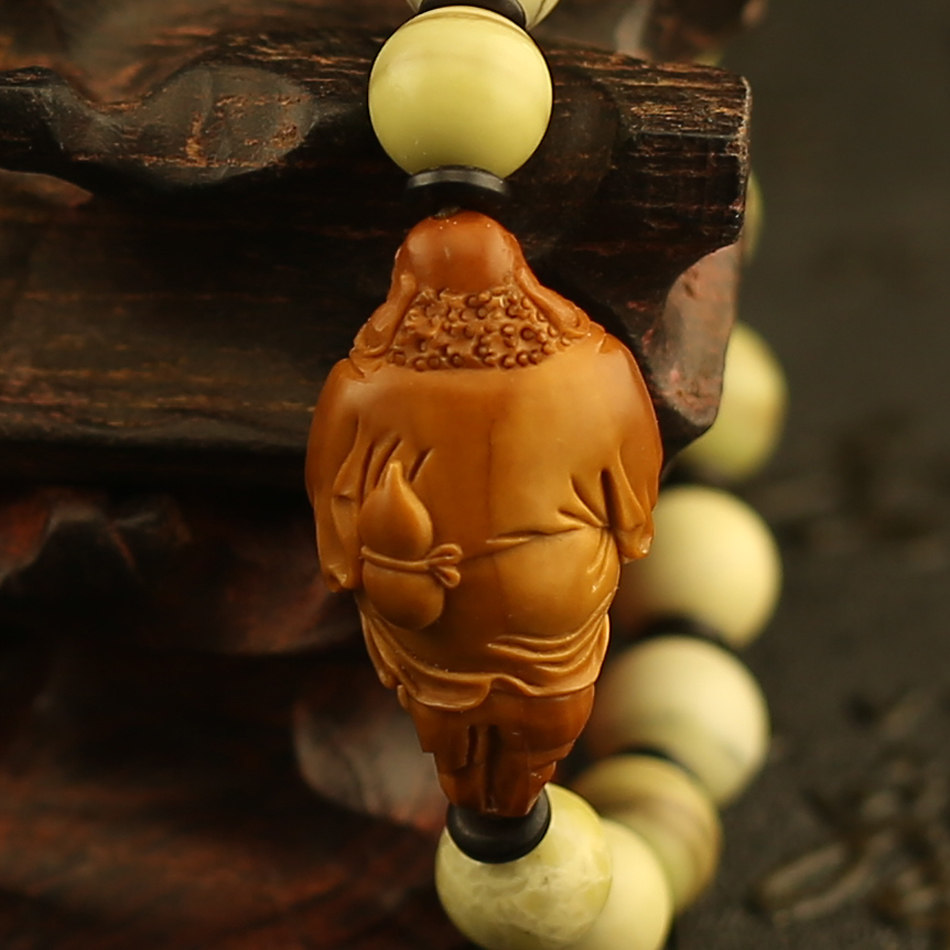 核记工坊吴建东核雕《达摩》核记工坊臻品收藏