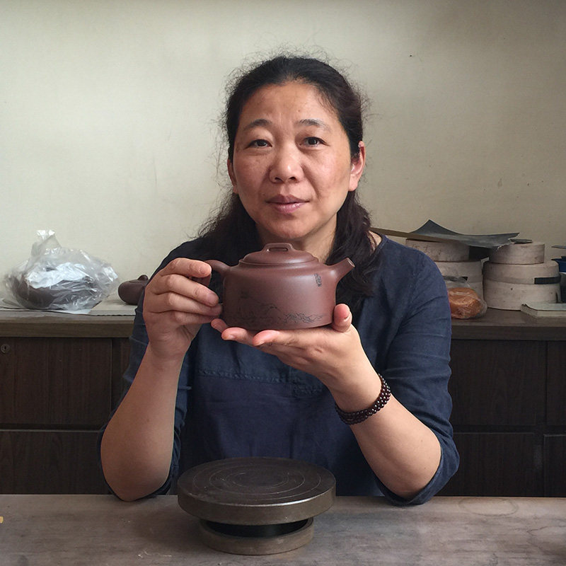 宜兴精品传世紫砂壶拍卖会专场  国家级高级工艺美术师 贾益芳 桥梁