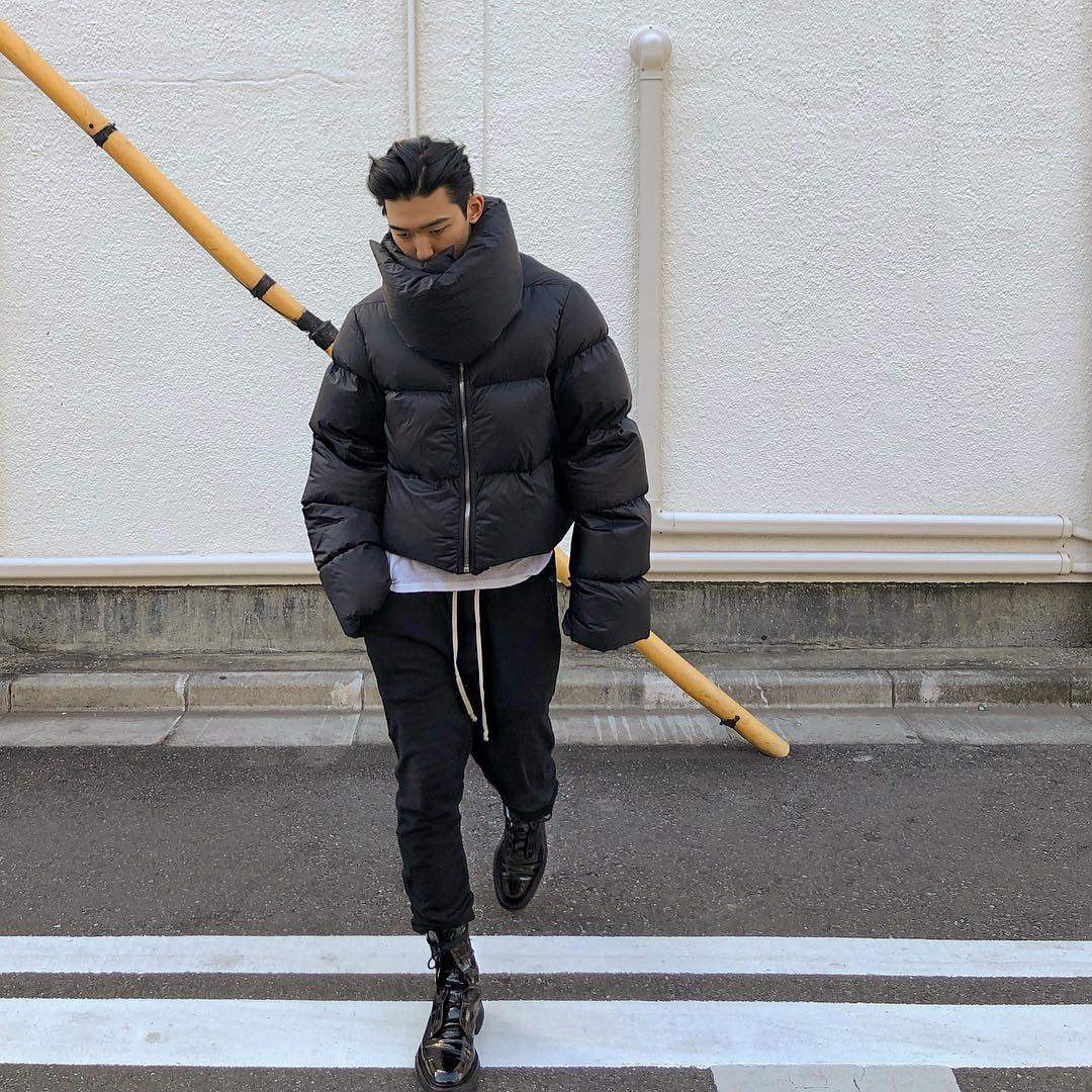 肯豆同款羽绒服