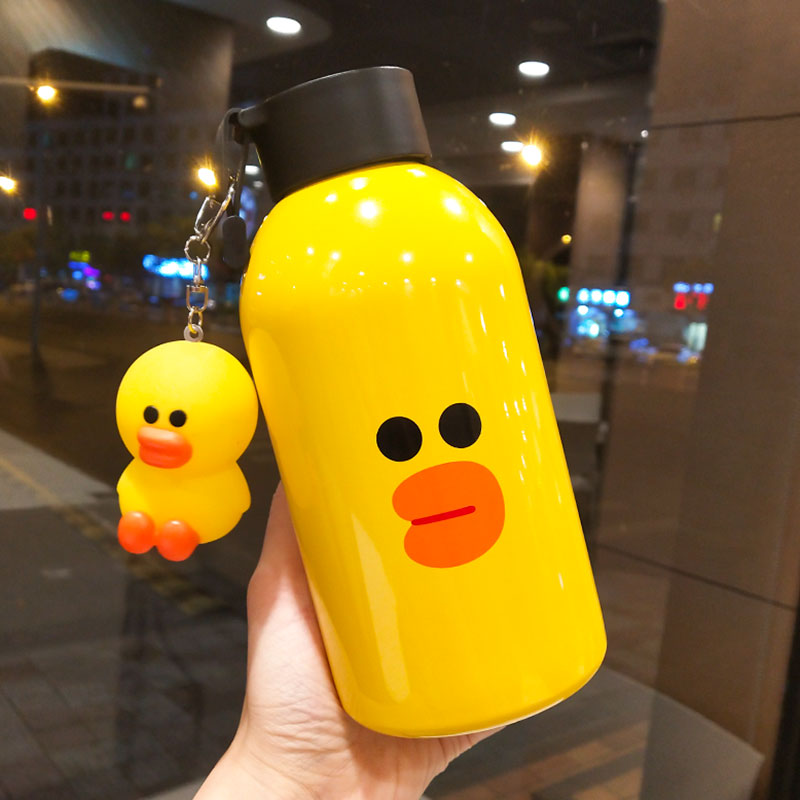 保温杯可爱创意萌水杯