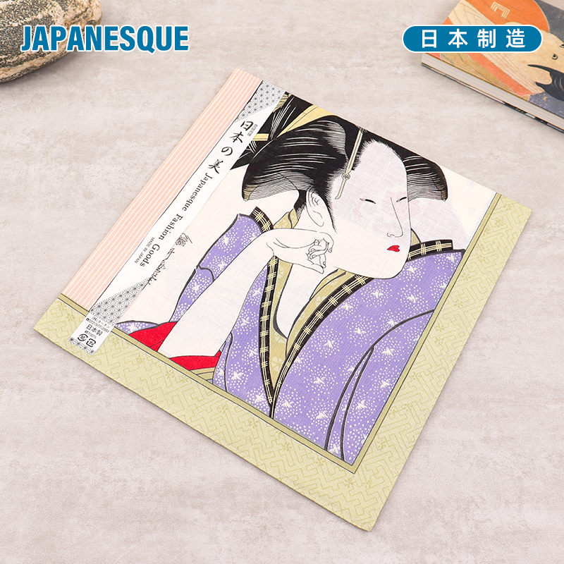日本制造手帕女随身纯棉吸汗薄款日式