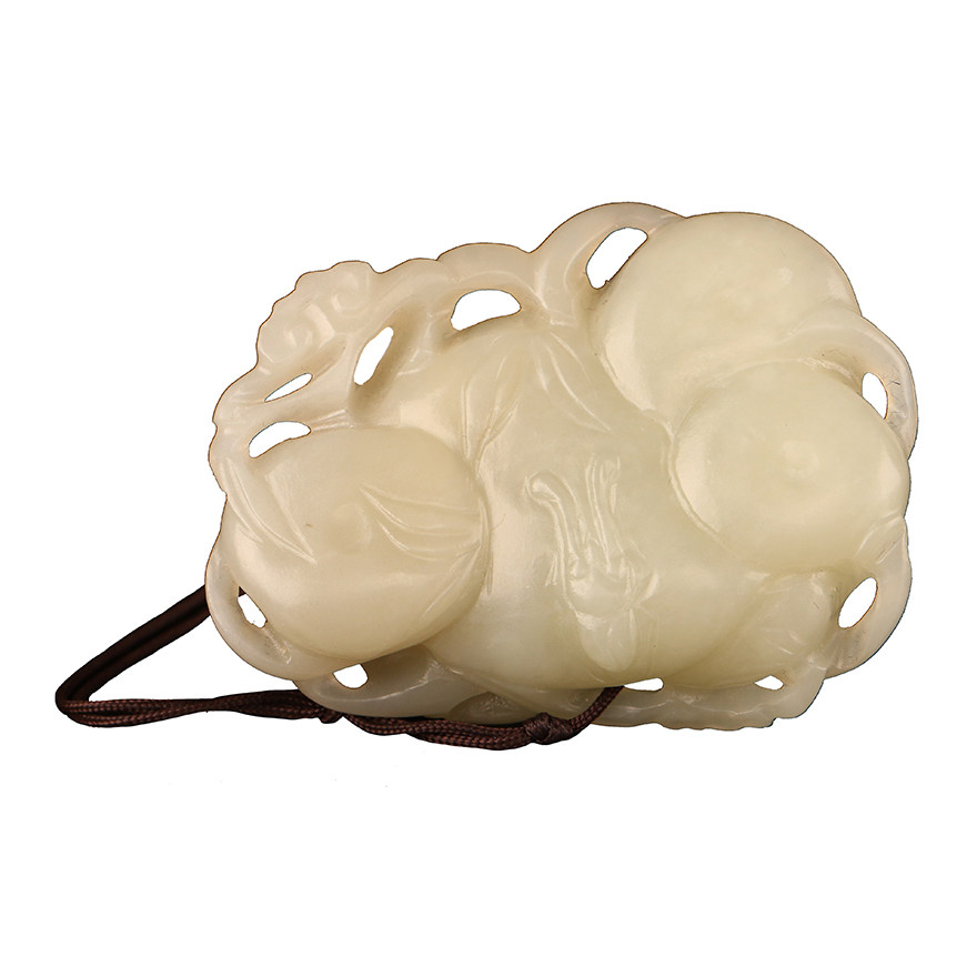 9号和田玉君子佩(现代仿古)