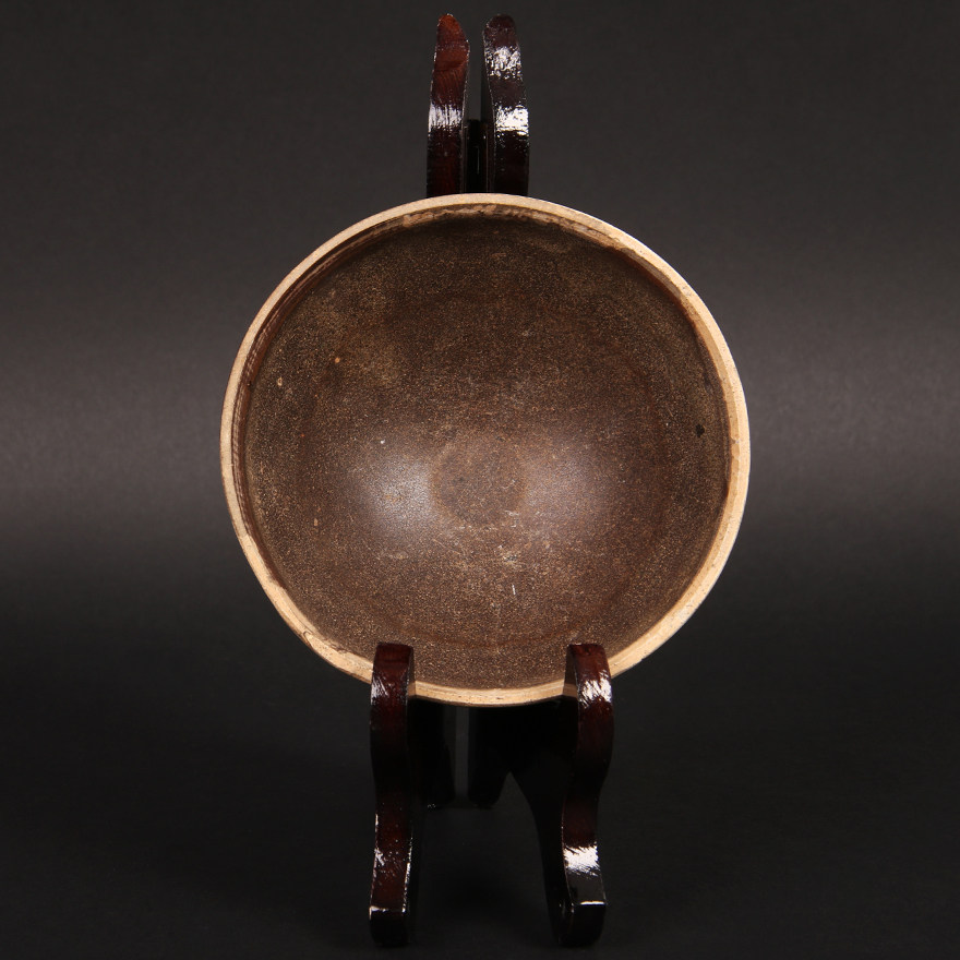 45号邵武窑酱釉茶盏(现代仿古)