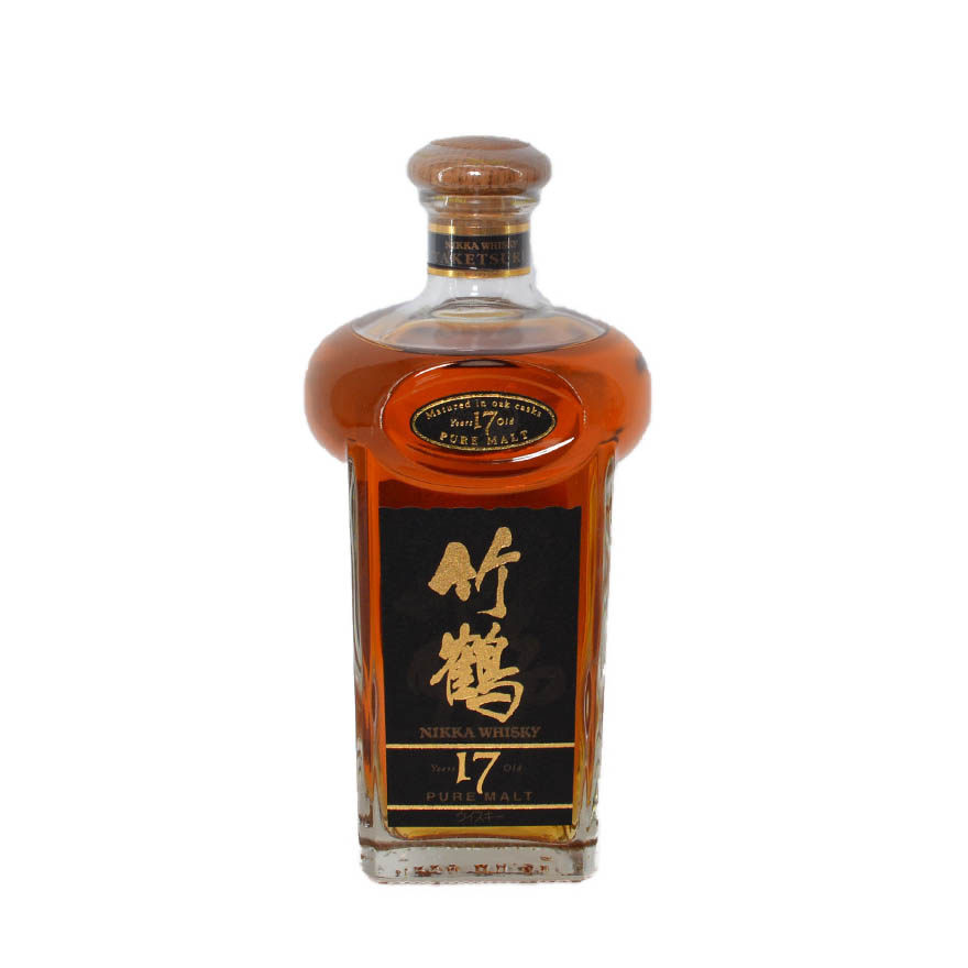 【61】老版木塞竹鹤17年纯麦威士忌 700ml