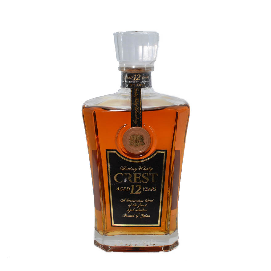 【29】90年代 三得利crest12年威士忌 700ml 2瓶