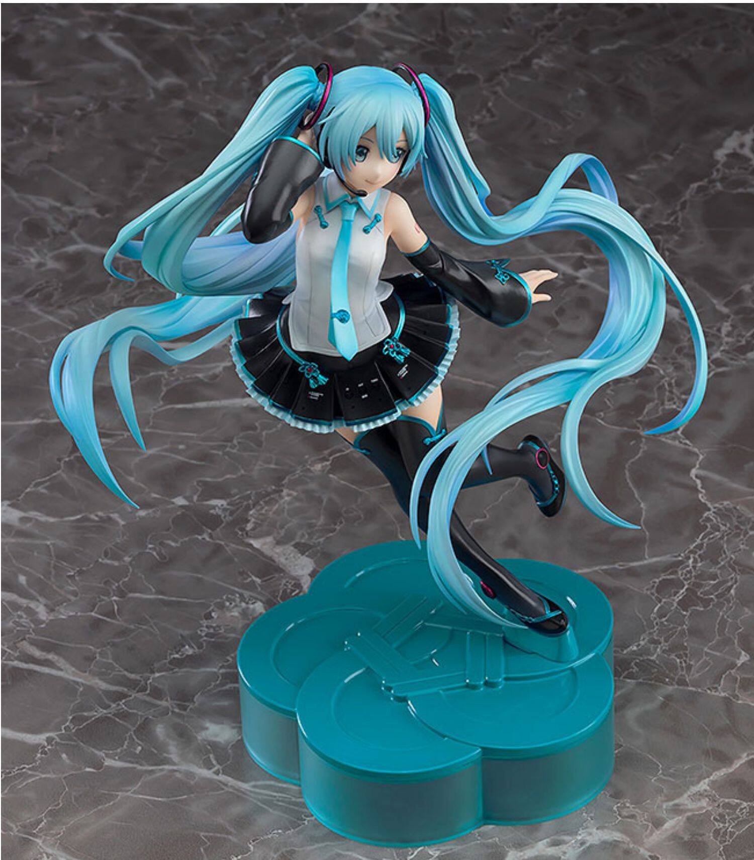现货动漫初音mikugscv家vocaloid飞姿初音模型盒装手办