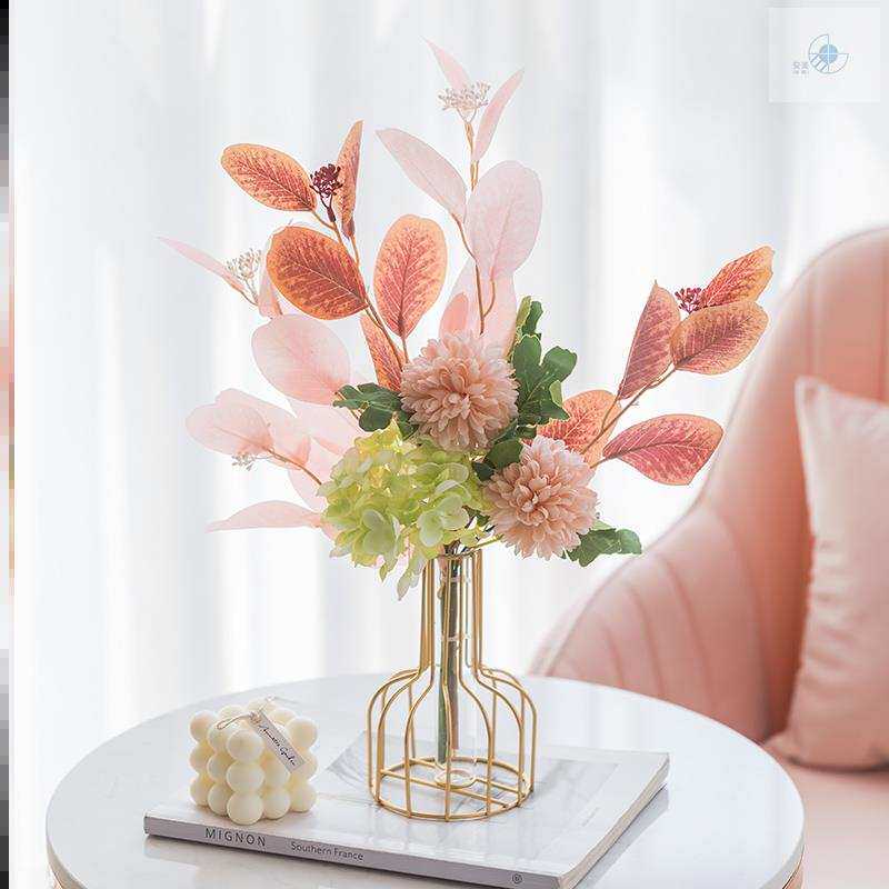 仿真花高档摆设l假花干花花束小束放客厅的放茶几上的摆件桌上摆