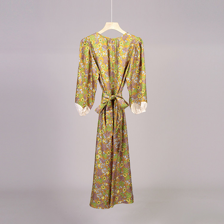 cathaya/凯喜雅向阳而生真丝连衣裙ajk2fljj585