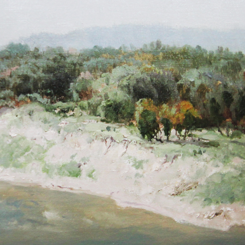 赵军《情野》 布面油画