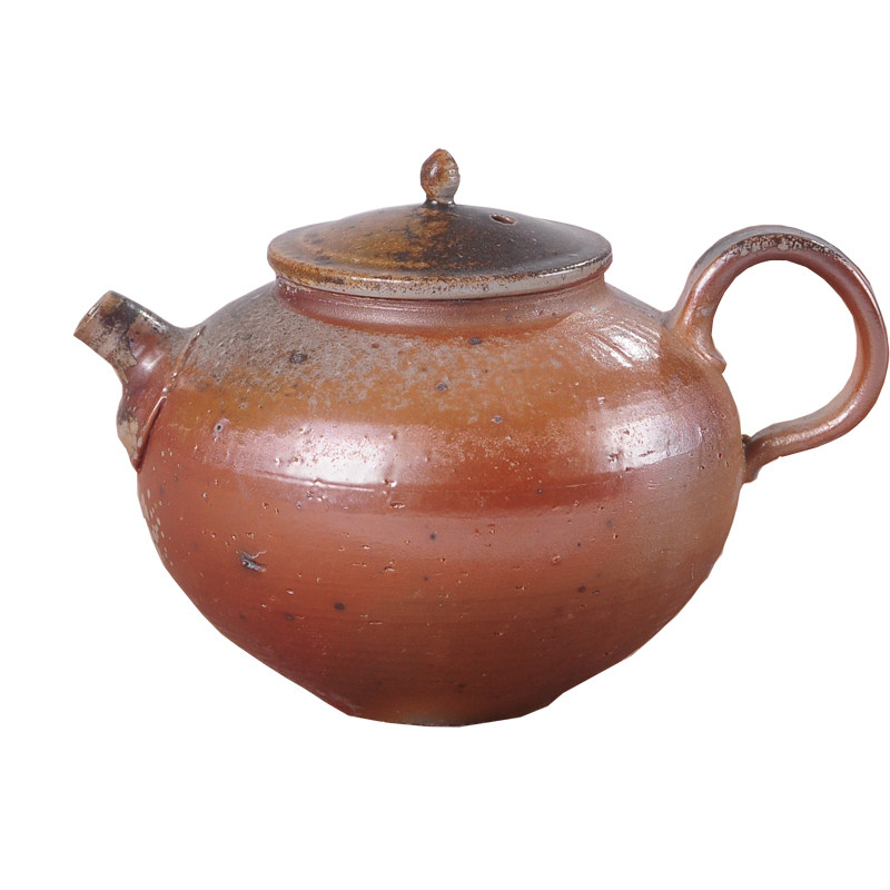 400年月记窑 民间工艺大师纯手工定制 柴烧茶壶 [尚影]