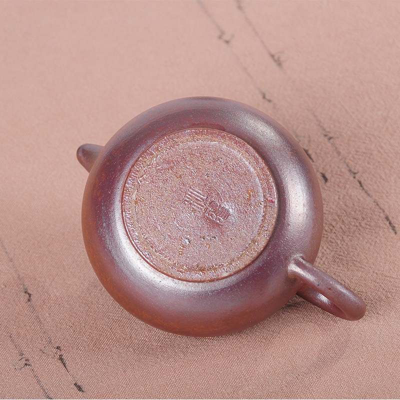 400年月记窑 民间工艺大师纯手工定制 柴烧茶壶 [落影]