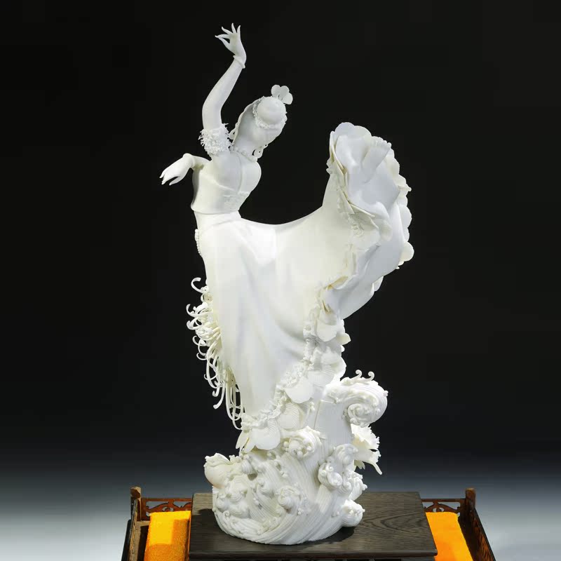 【雀之灵】福建省陶瓷艺术大师苏志强作品 德化白瓷藏品