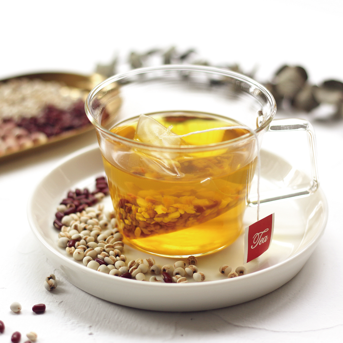 甩湿茶薏米红豆百合茶去祛袋泡湿气茶赤小豆茯苓芡实24包 包邮