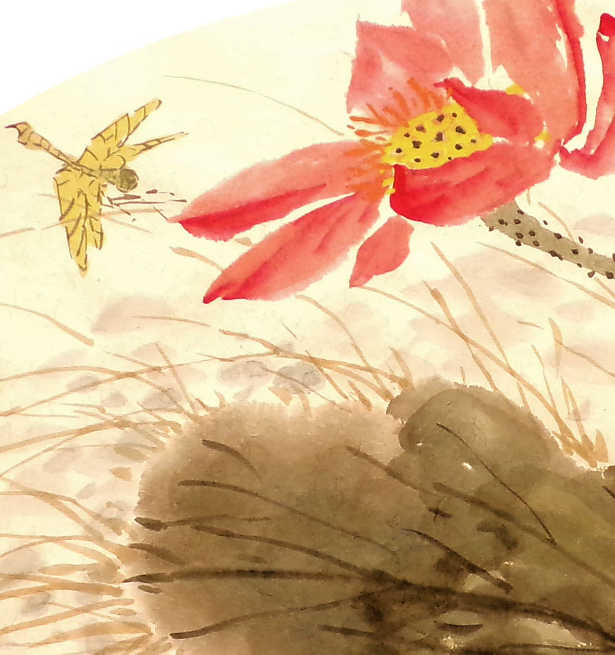 杨帅《扇面四幅》河南省美术家协会会员