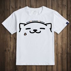 猫咪后院短袖T恤日系二次元动漫周边衣服夏季猫咪庭院学生男女