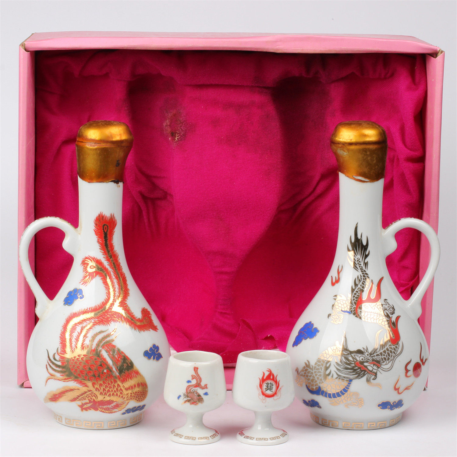 约民国70年代【龙凤酒 500ml*2 】