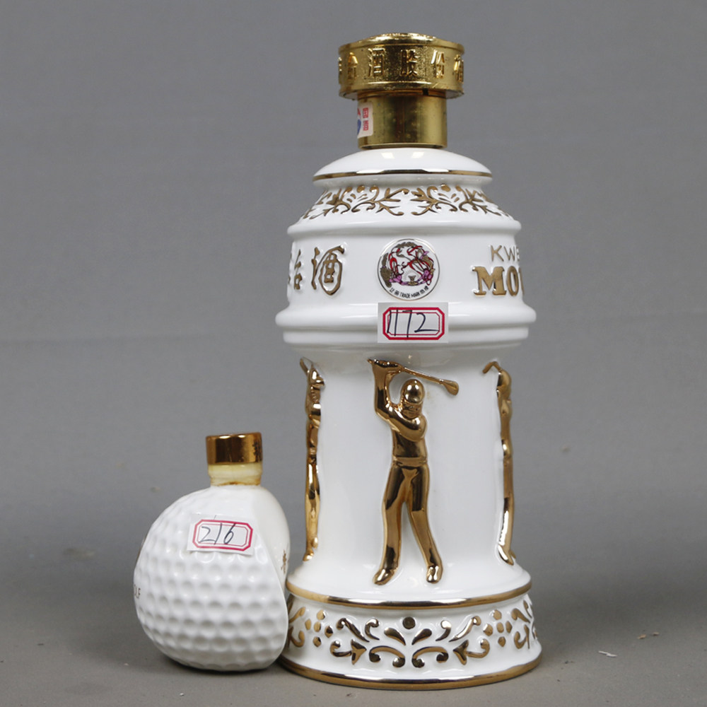 【36】2008年 高尔夫礼品酒茅台 500ml 90ml*盒 53度 酱香型