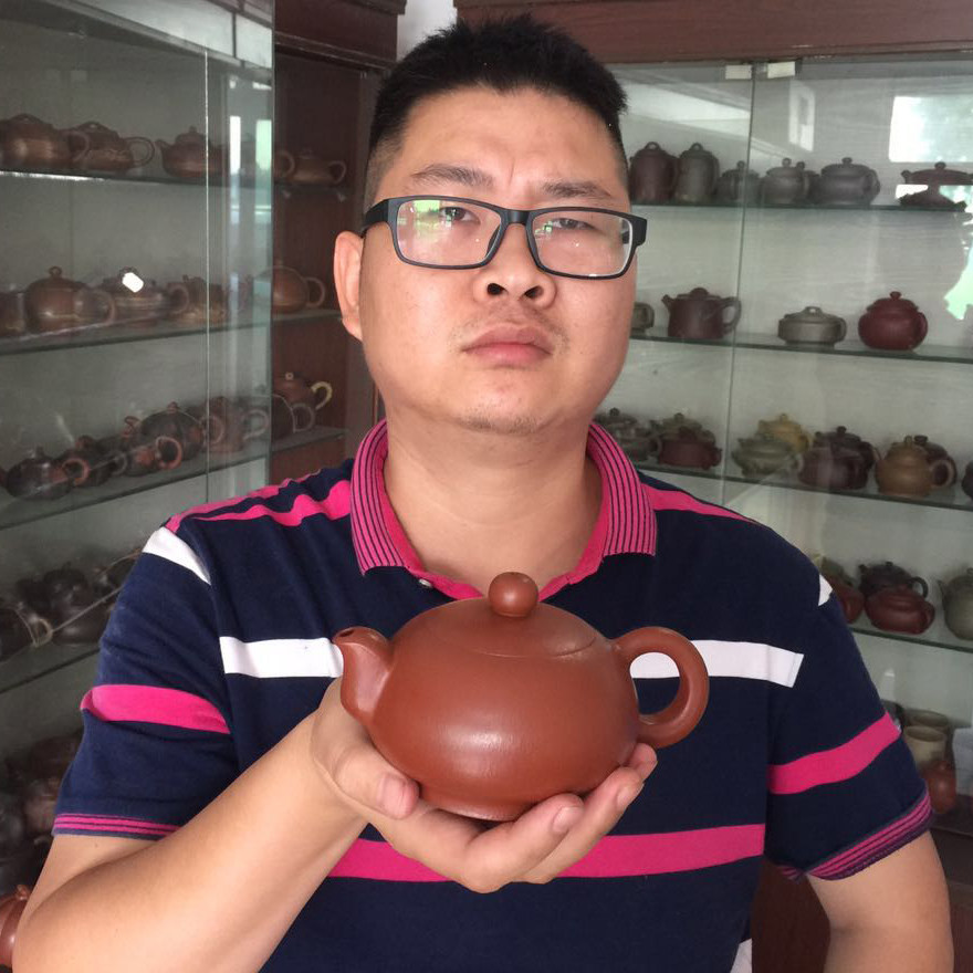 【珠圆玉润】 梨皮朱泥 成品率极低 助理工艺美术师 钱陶峰