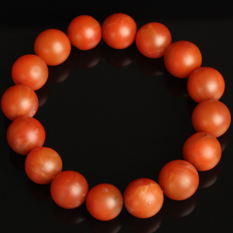 50.07克 保山南红玛瑙手串 sn46