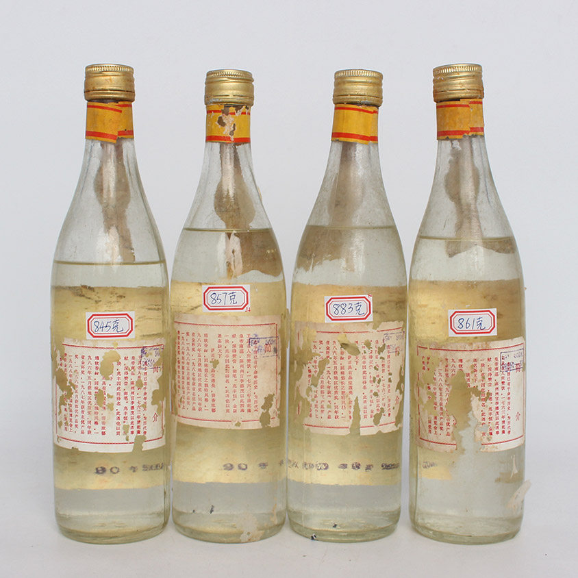 77.(河南)90年 54度 500ml 兆丰贡酒4瓶