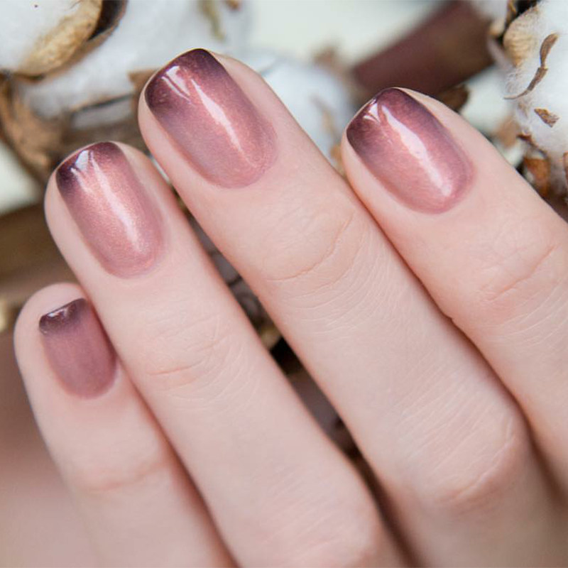 俄罗斯masura指甲油1237灵魂伴侣温变soulmate渐变感色偏光显白