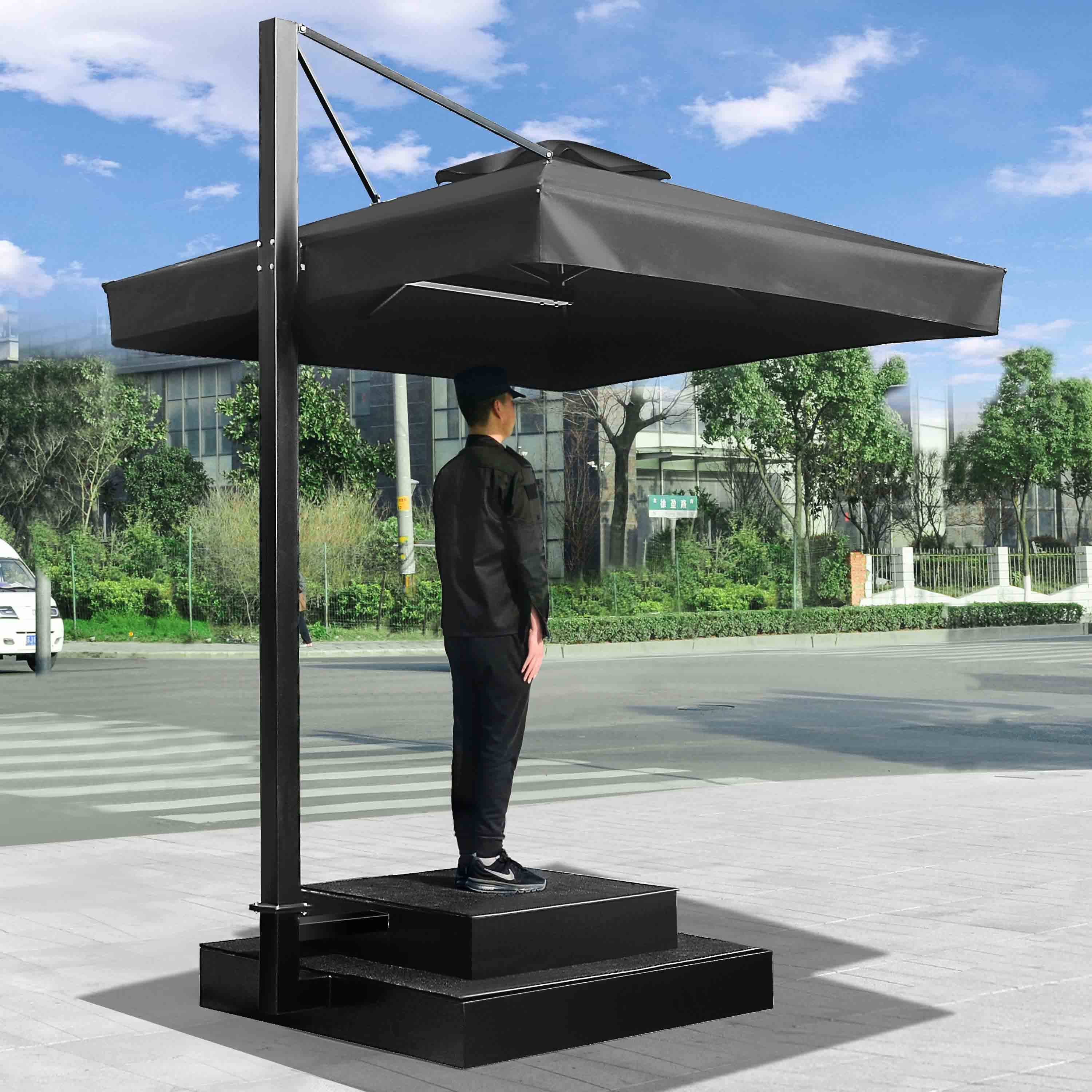 热销伞保安遮阳岗亭