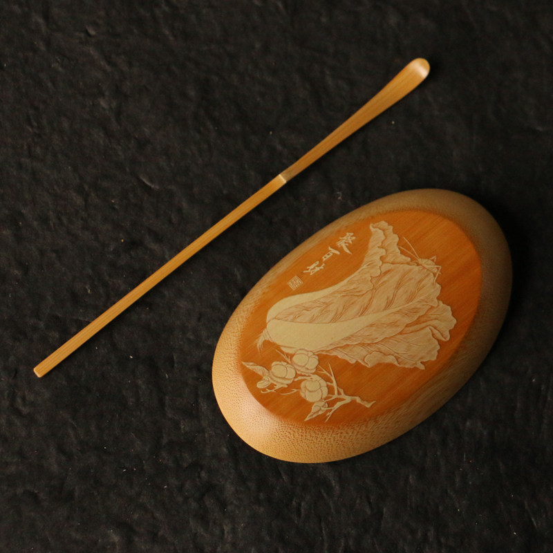 竹迹茶具的优惠券大全—十几年玉竹老料东阳名家戚挺飞本工精工留青