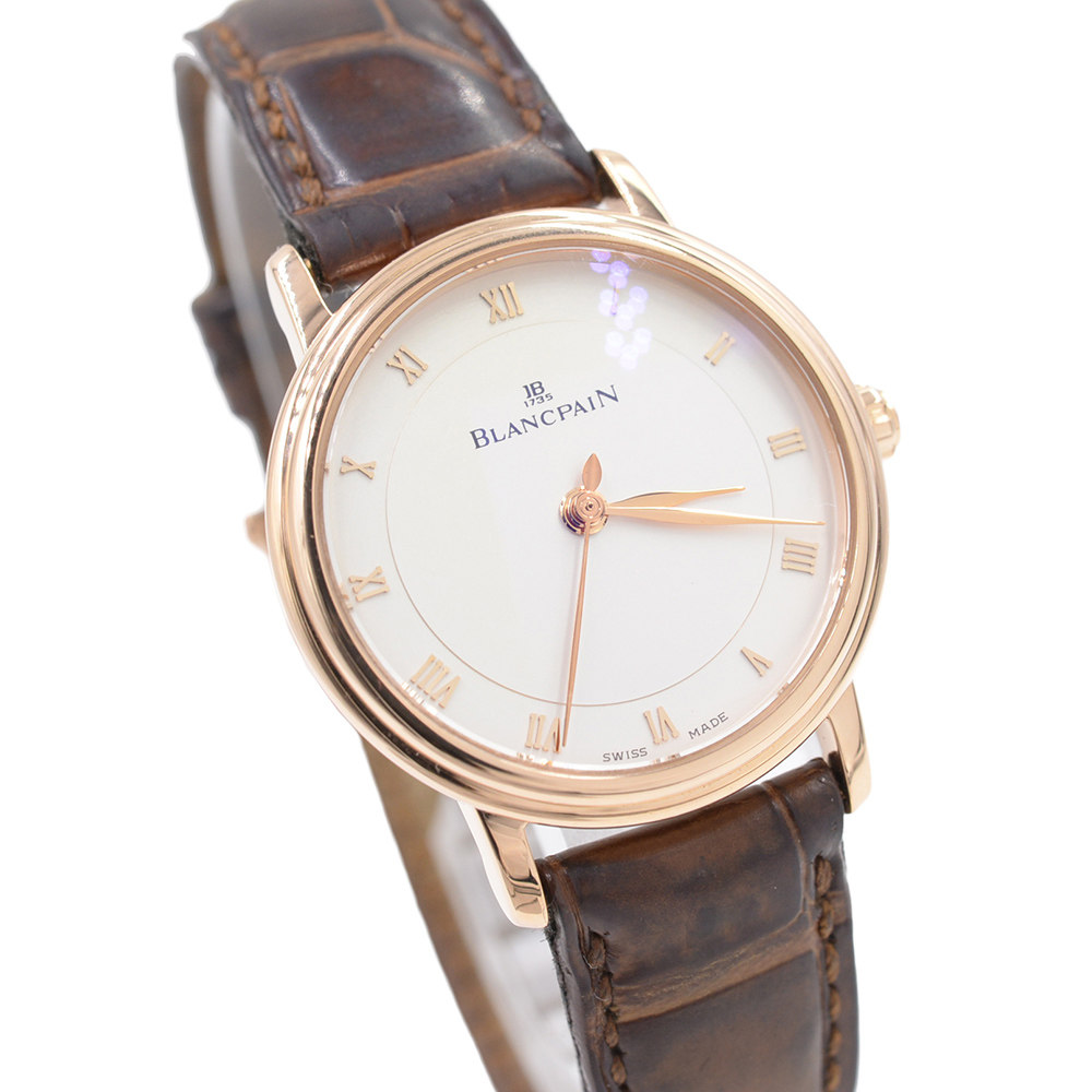 【9新】blancpain/宝珀 villeret系列 自动机械女表