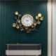 现代简约挂钟客厅家用创意静音时尚钟表轻奢大气艺术时钟挂墙装饰