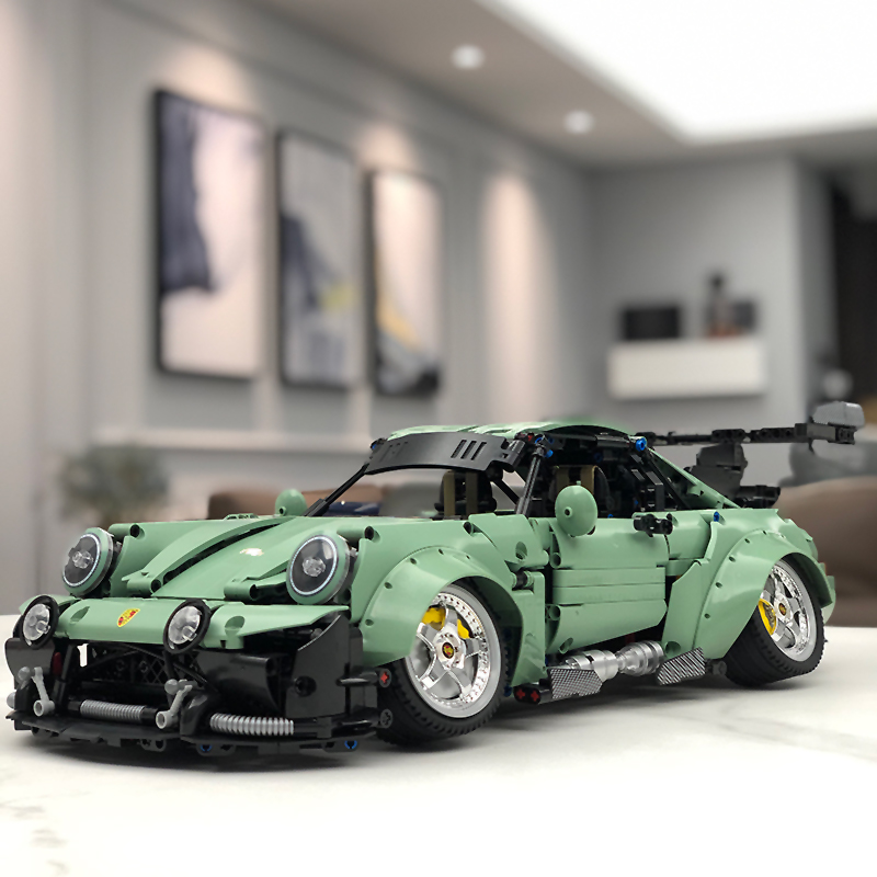 嗨森积木店-乐高moc保时捷911rwb跑车