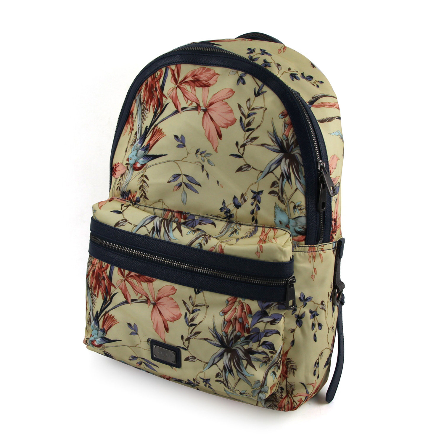 [9.9新]杜嘉班纳dg花色帆布双肩包