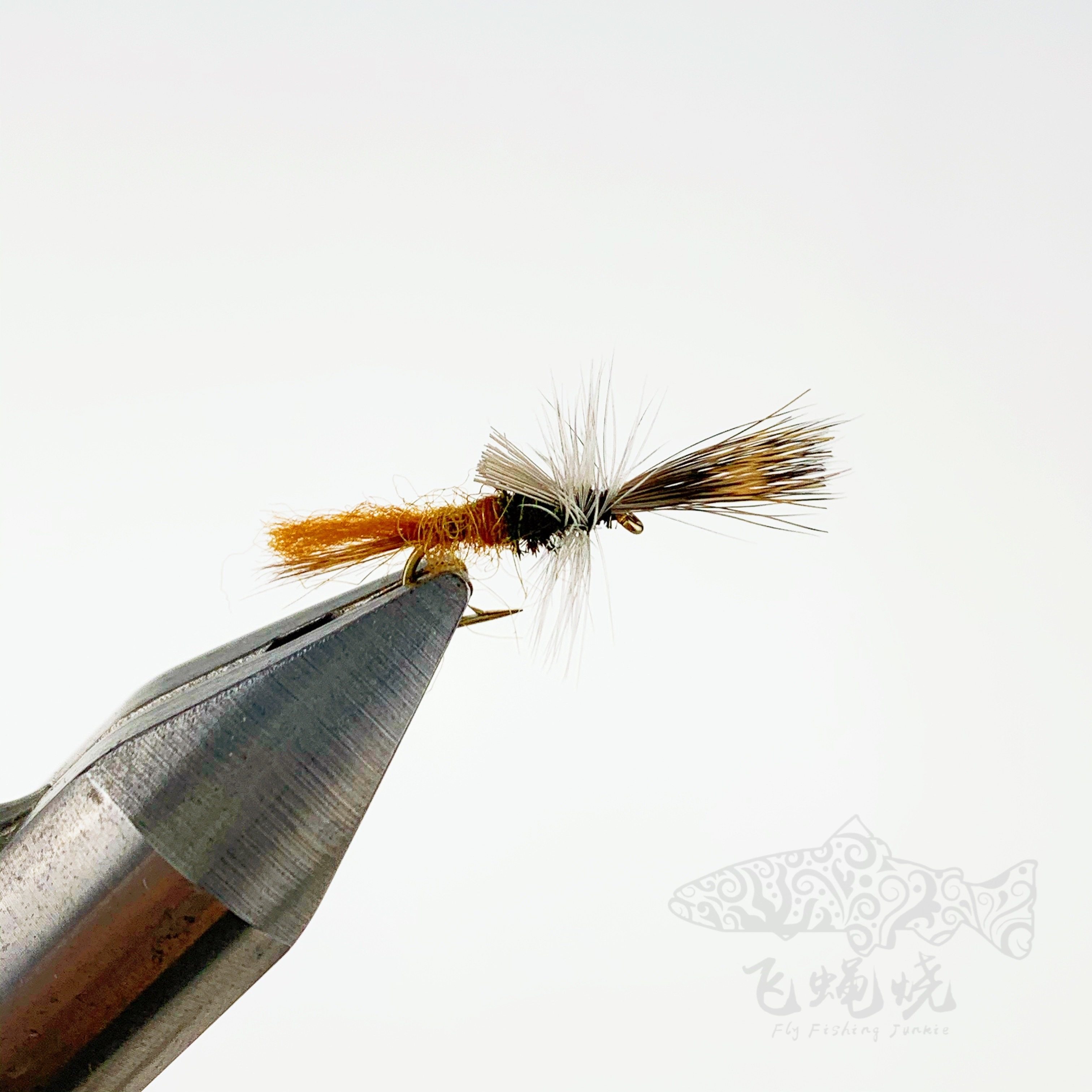 现货flash-cripple-bwo干式成品钩溪流淡水毛钩飞蝇飞钓飞蝇烧