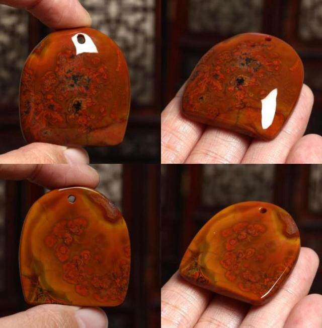 战国红吊坠 配饰挂件 项坠女 象形玛瑙 民族风毛衣链花魂特价包邮