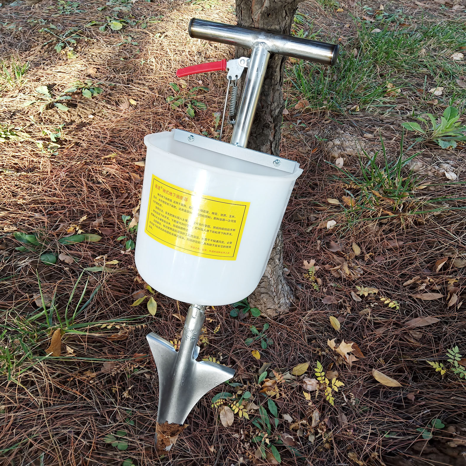 果树施肥神d器果树施肥器铁t锹农y用施地工具葡萄苗追肥器肥下施