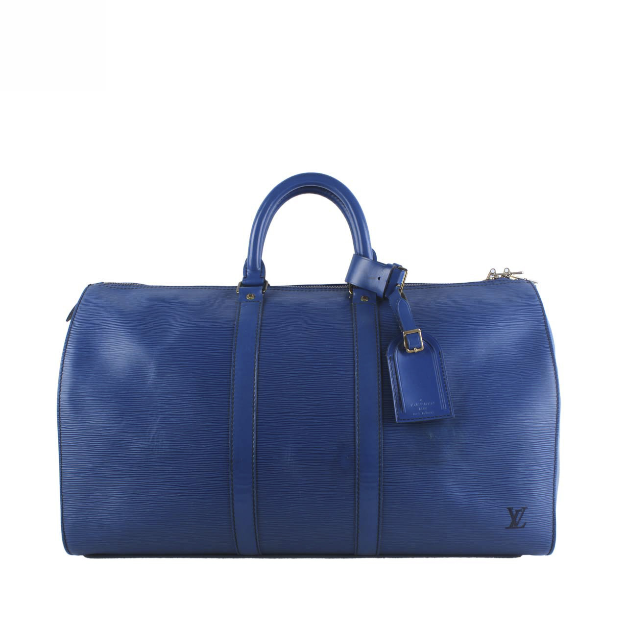 [9.0新]lv/路易威登 经典款 水波纹蓝色旅行包