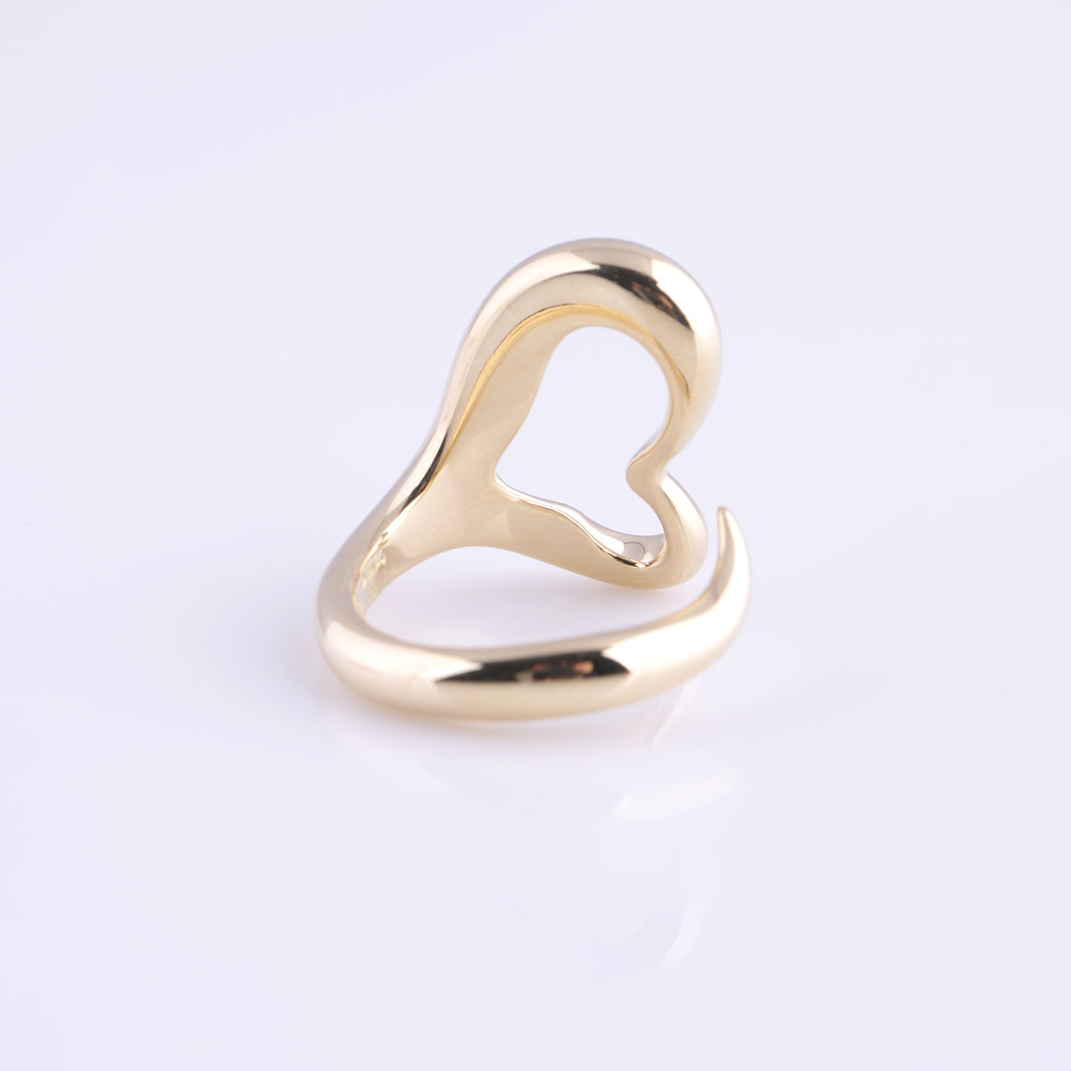 【9.0新】tiffany/蒂芙尼 18k黄金心型戒指