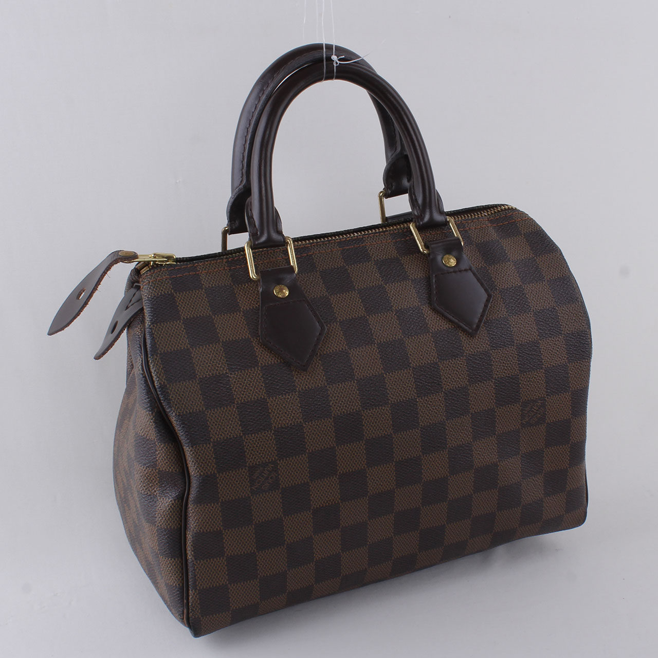 [9.0新]lv/路易威登 经典damier帆布系列棋盘格speedy 25