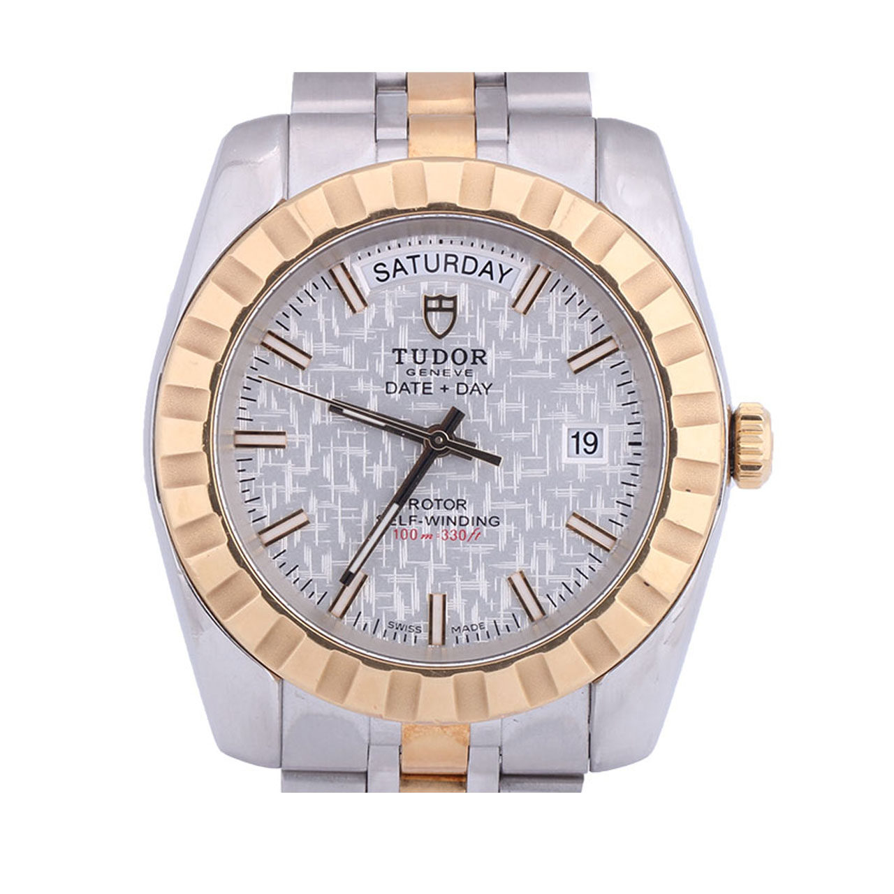 [9.0新]帝舵tudor男士间金自动机械腕表qy11324