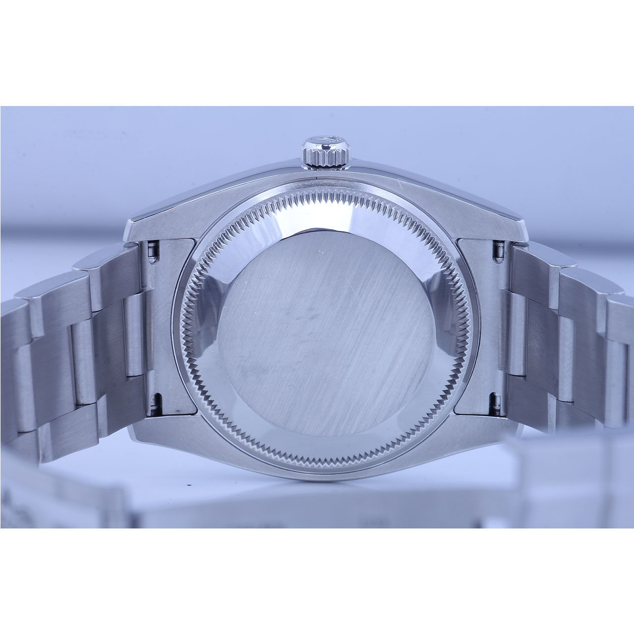 【9.0新】 劳力士蚝式恒动系列114200 白盘罗马时标腕表