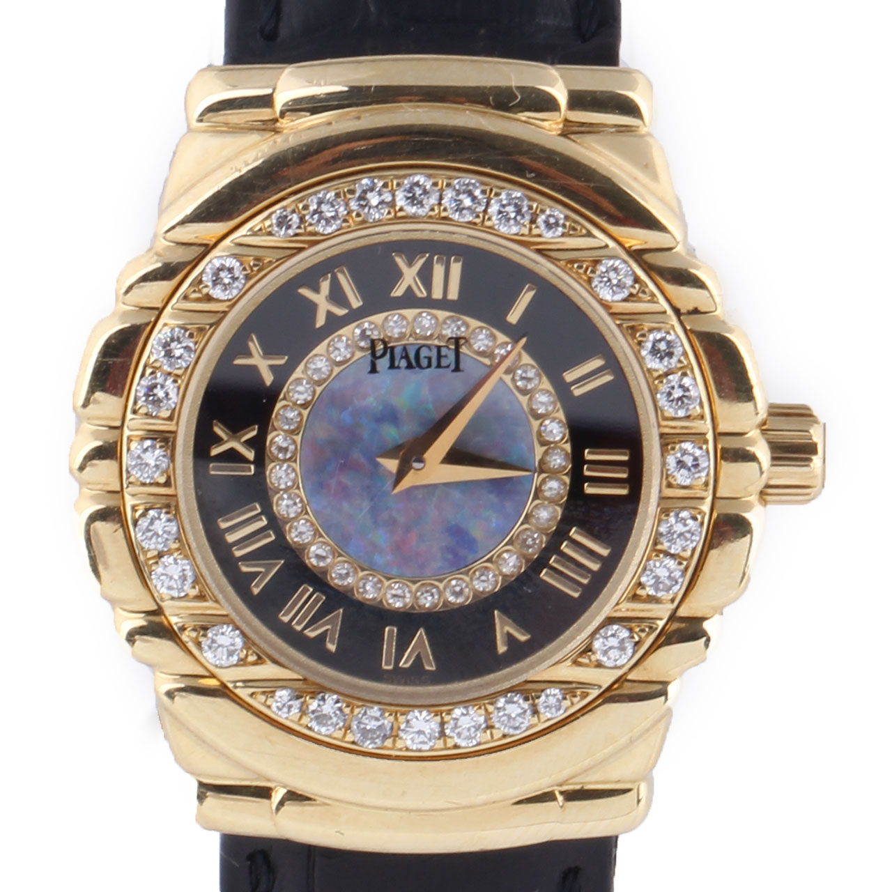 [9.0新]piaget/伯爵 18k黄金 石英女表