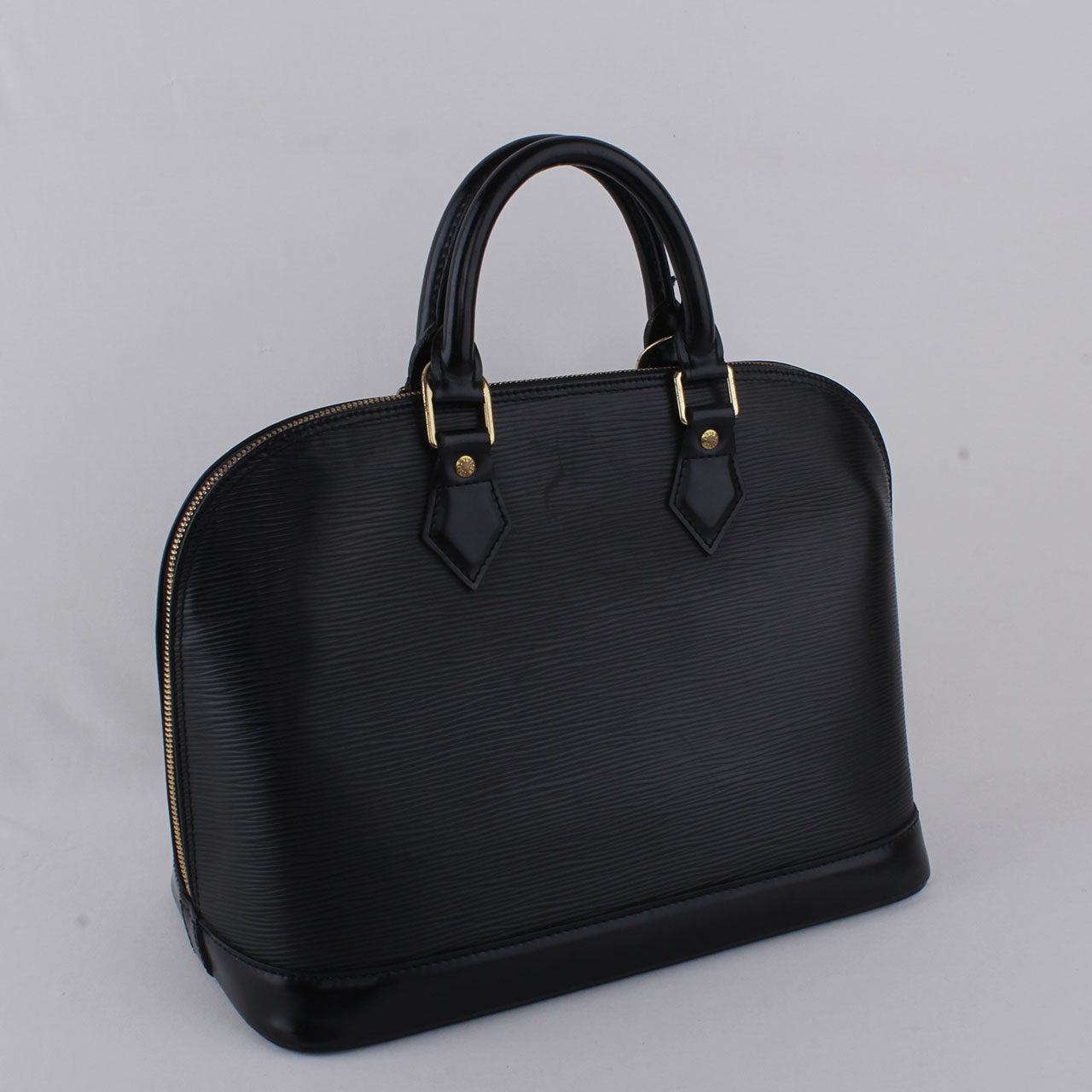 [8.5新]lv/路易威登 黑色epi手提包 贝壳包 8647