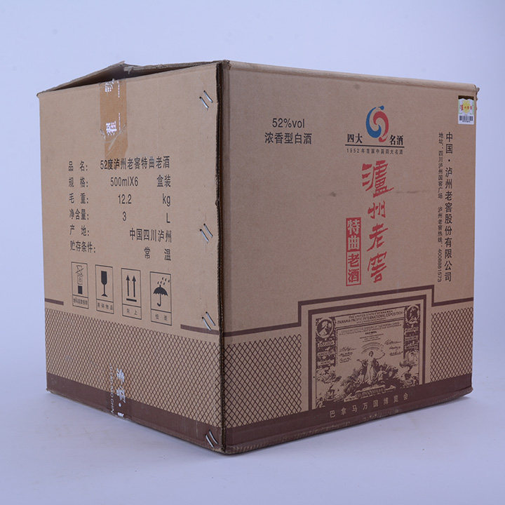 【17】2012年 泸州老窖特曲老酒 52度 500ml*6瓶