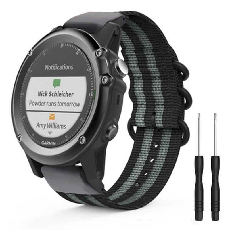 garmin佳明fenix6s尼龙表带6spro飞耐时fenix6x6pro