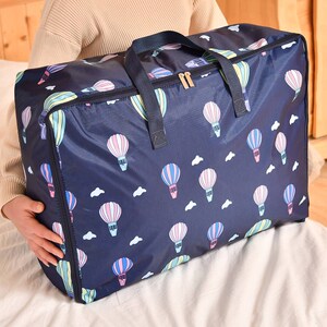 幼儿园被子包被褥袋棉布卡通印花帆布整理收纳包手提包可水洗