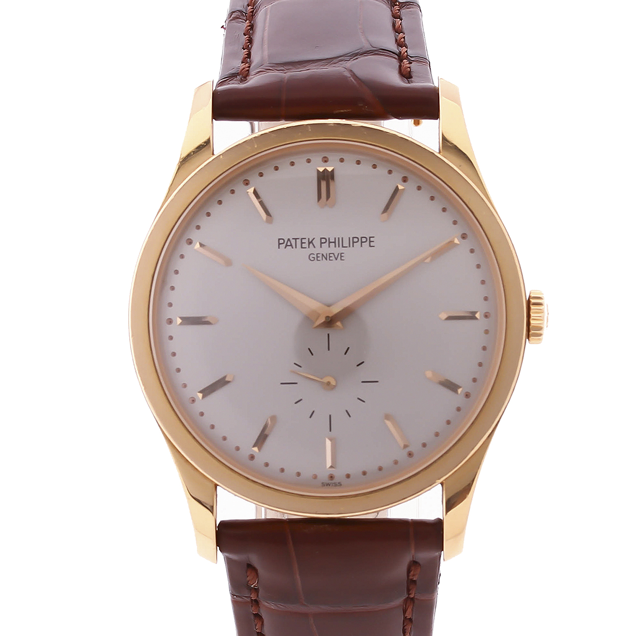 [9.5新]百达翡丽男士古典表 5196r 手动机械 18k玫瑰金