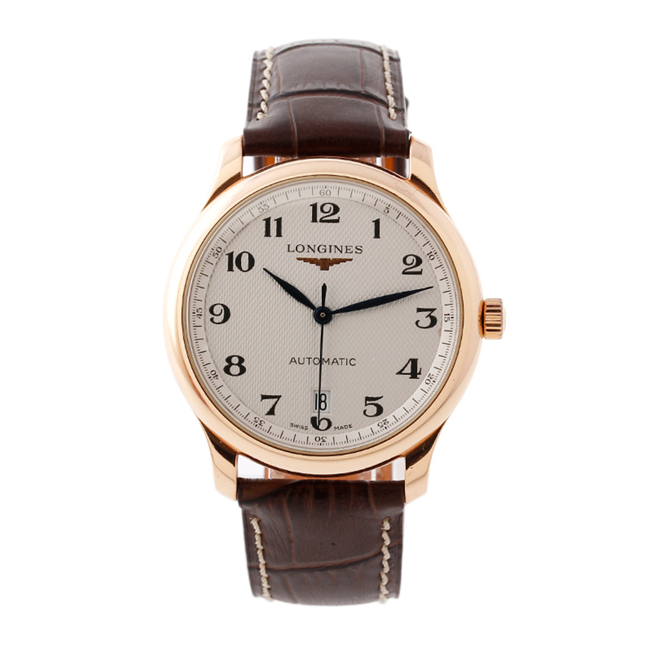 5新] 浪琴 男士 制表传统 l2.628.8.78.3 18k玫瑰金 自动机械