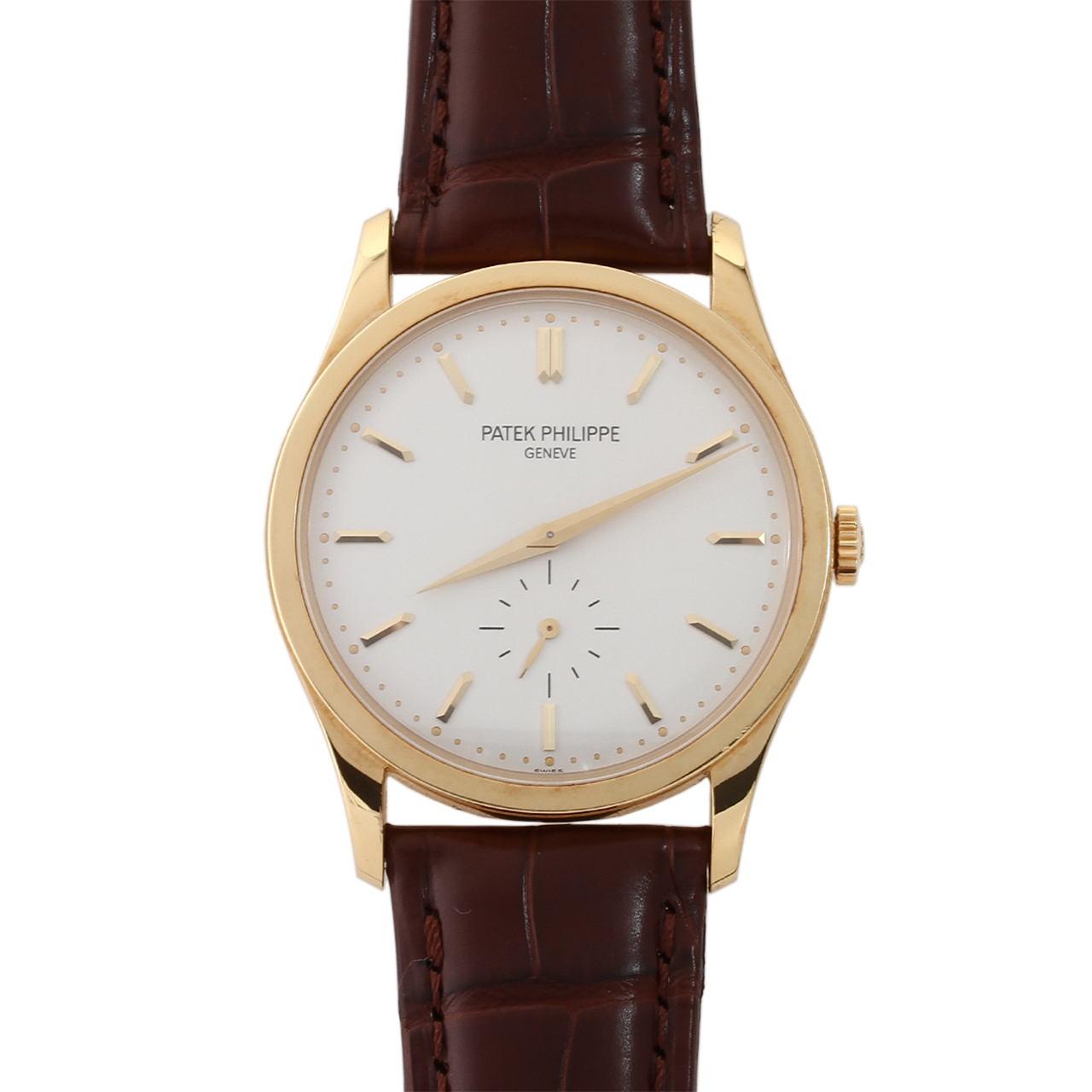 [9.5新]百达翡丽 男士 古典表 5196j 黄金 手动机械