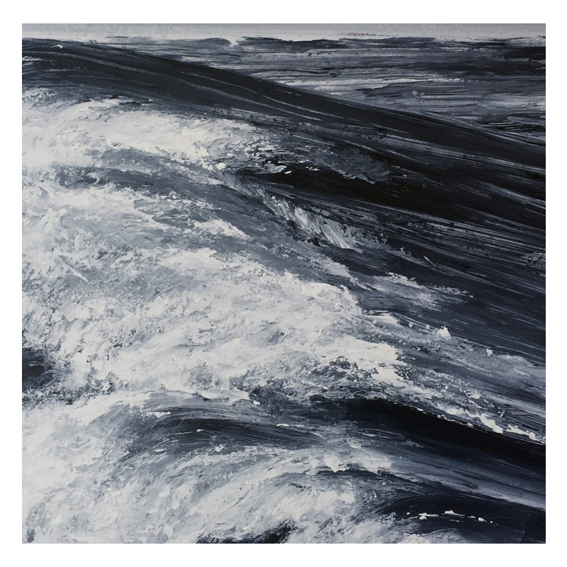 【学院艺术】 吉林艺院 刘正勇 《潮汐》 布面油画