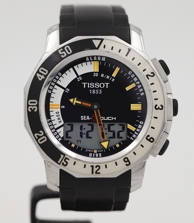 【9.0新】天梭 touch cllection系列 触摸石英男表